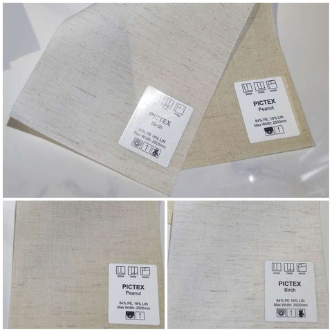 Roller blind Malaysia pictex series colour birch , peanut. WhatsApp:0162610768 for details 